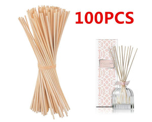 100pcs 22cmx3mm Aroma Rattan Sticks Reed Diffuser Sticks for Hom Decoration Fragrance