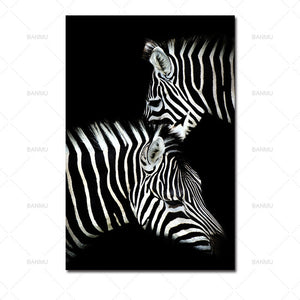 Home decor Wall art animal canvas painting  Wall Pictures print  for Living Room Art Decoration Pictures No Frame morden print