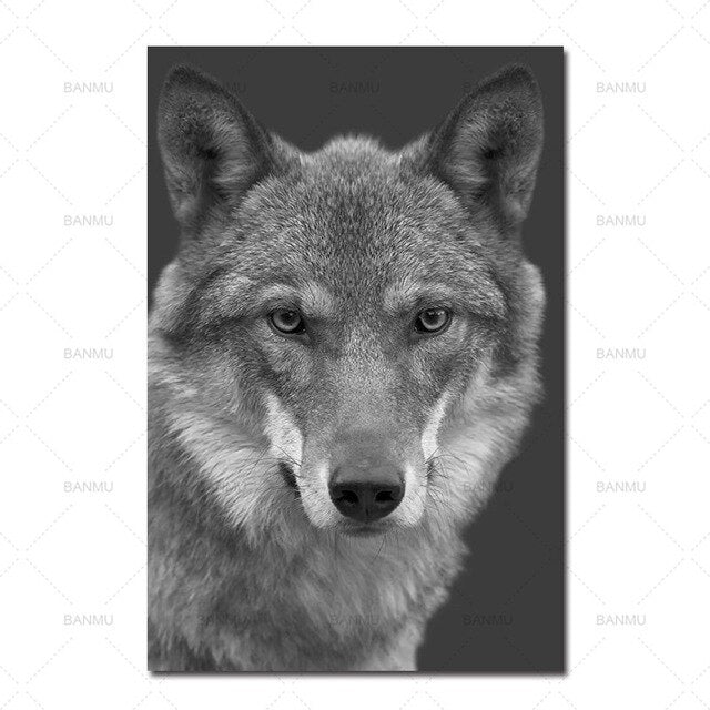 Home decor Wall art animal canvas painting  Wall Pictures print  for Living Room Art Decoration Pictures No Frame morden print