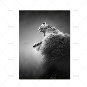 Home decor Wall art animal canvas painting  Wall Pictures print  for Living Room Art Decoration Pictures No Frame morden print