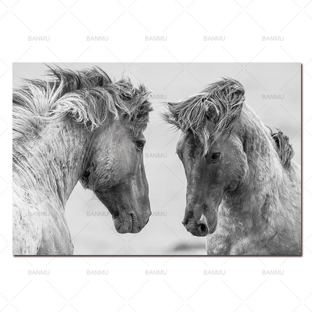 Home decor Wall art animal canvas painting  Wall Pictures print  for Living Room Art Decoration Pictures No Frame morden print