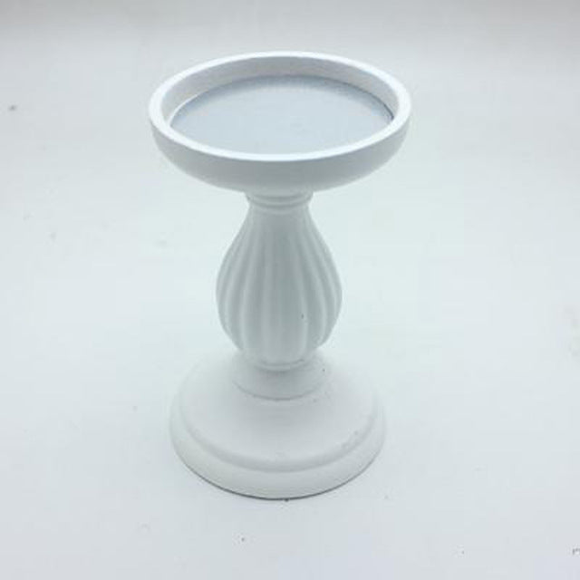 European Candle Holders and Table Candlestick Wood Retro Candle Holder Ornament for Dinner Decoration Candelabra GZT033