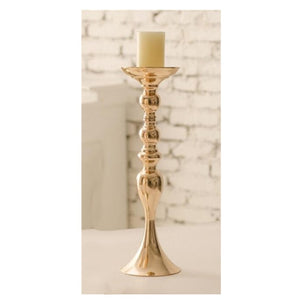 Gold Candle Holders 50cm/20" Metal Candlestick Flower Vase  Table Centerpiece Event Flower Rack  Road Lead Wedding Decoration